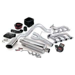 Chevrolet 1500 Performance Air Intake - Single Side-Exit - Banks Power - PowerPack System - Chrome - 2010